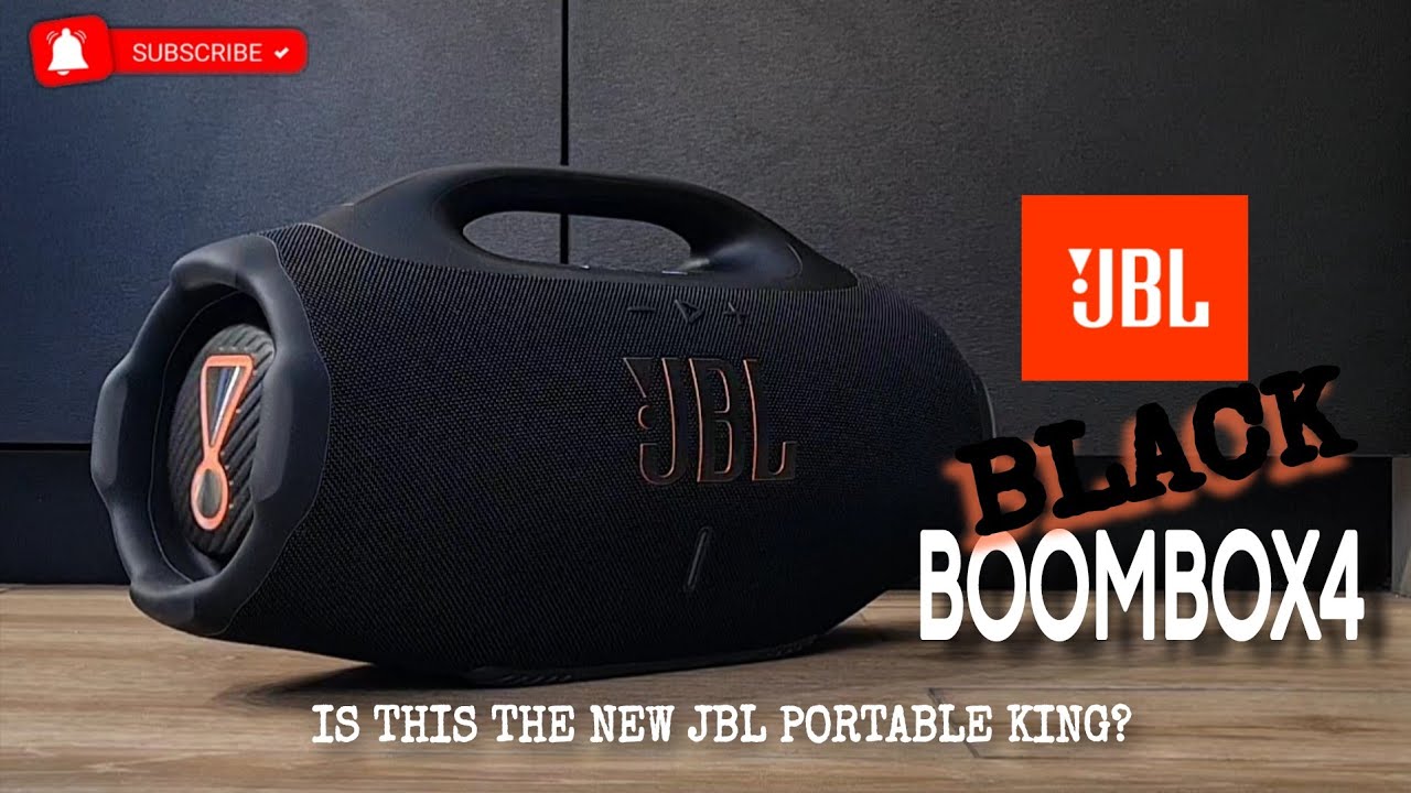 JBL Boombox 4 Black🔥200w🔥 - Unboxing, Bass test