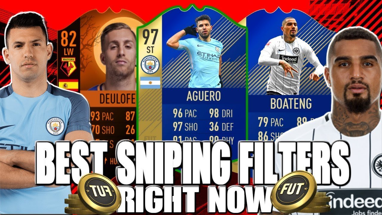 FIFA18| THE BEST SNIPING FILTERS RIGHT NOW ON FIFA! THESE SNIPES CAN MAKE YOU 50K+AN HOUR!!!!!