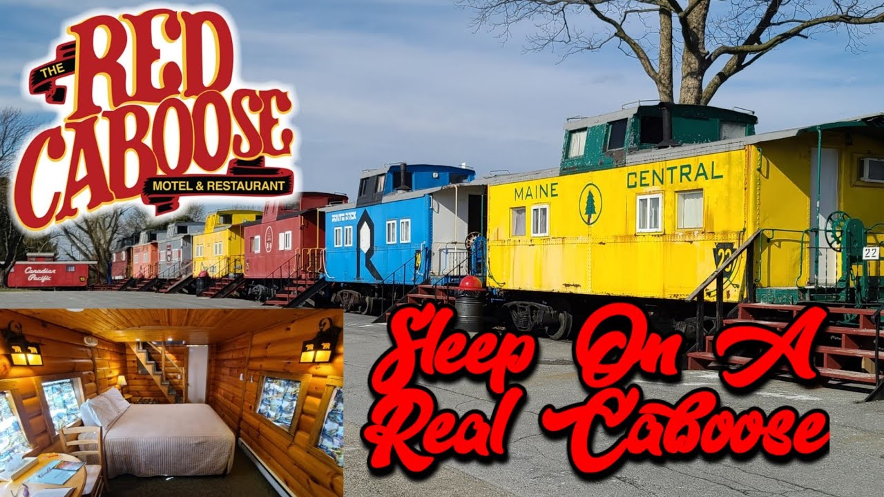 The Red Caboose Motel Full Review - Ronks Pa (Amish Country)