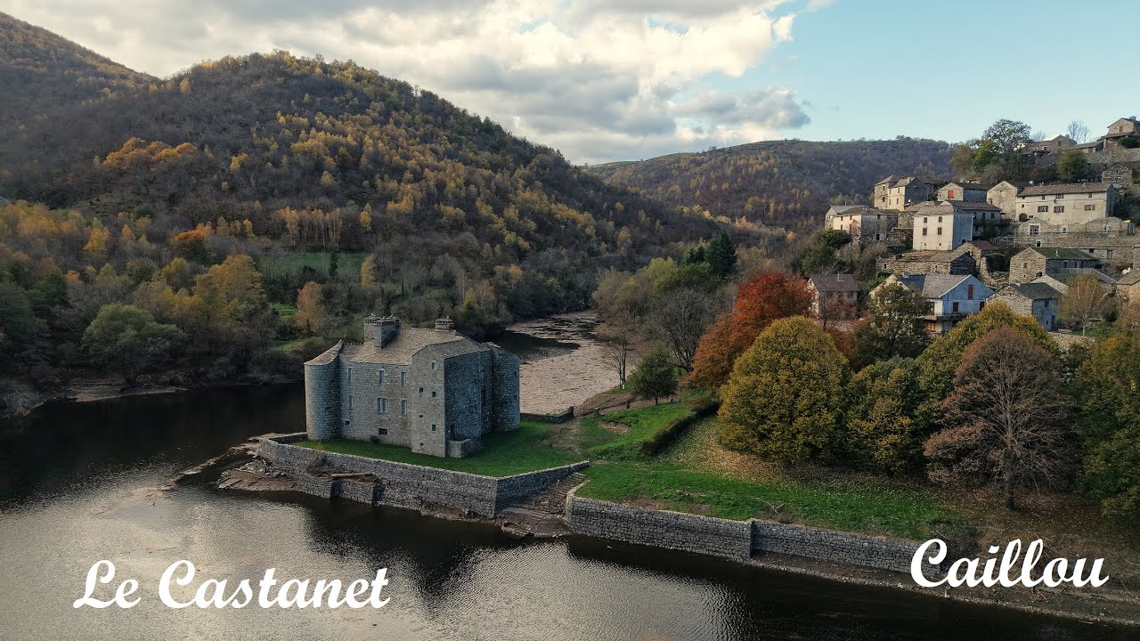 Château de CASTANET Lozère Villefort Cévennes Novembre 2024 Caillou