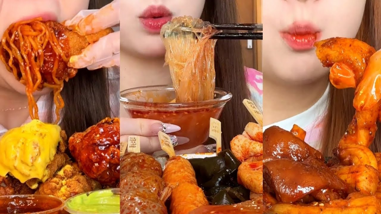CHINESE GIRL MUKBANG COMPILATION || Douyin Mukbang