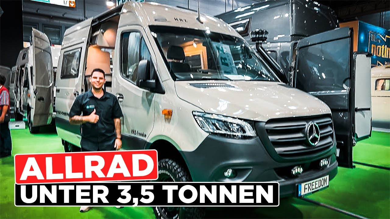 Geht doch - 4x4 unter 3,5t: HRZ Freedom für den harten Einsatz - Caravan Salon 2022