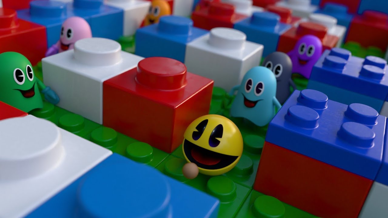 Pac-Mania LEGO Town