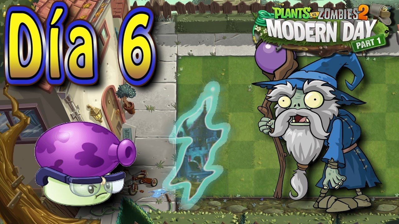 Plants vs Zombies 2: Tiempos Modernos: Día 6 - Español - HD