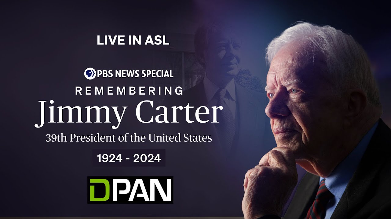 Funeral service for President Jimmy Carter - PBS News Special Coverage - ASL Interpretation