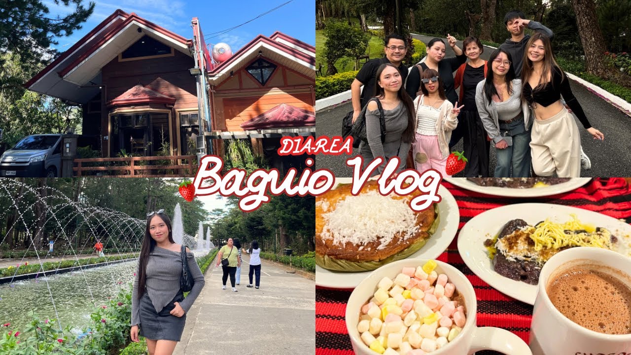 Baguio Vlog🌲🍓 | Sea of Clouds at Monterrazas Baguio