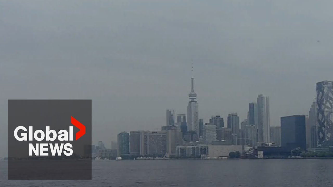 Canada wildfires: Poor air quality prompts cancellations, warnings as smoke hangs over Toronto