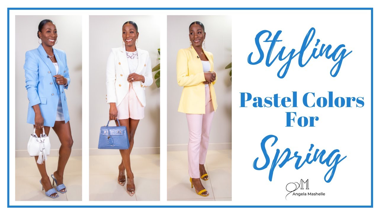 Spring Outfit Ideas | Pastels | Women Over 40