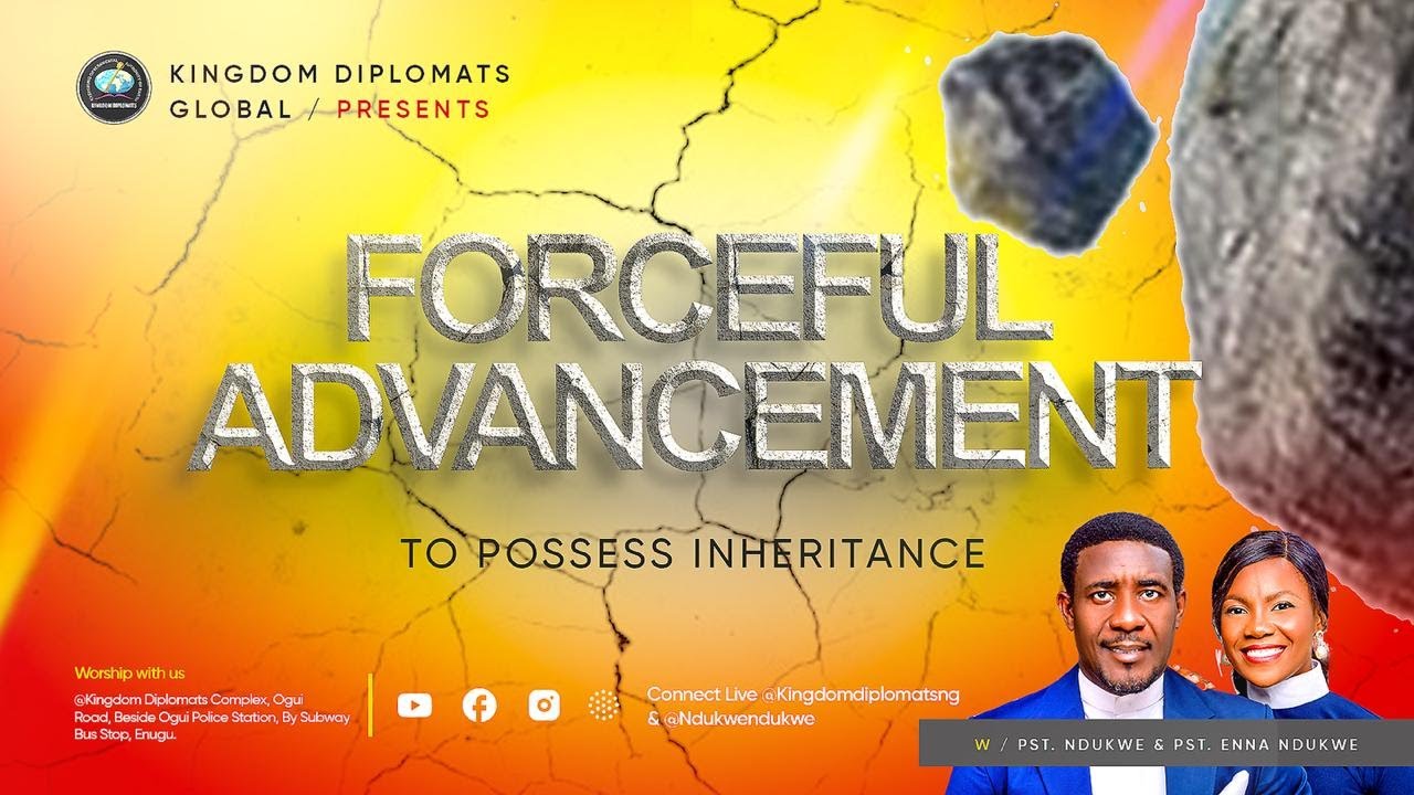FORCEFUL ADVANCEMENT TO POSSESS INHERITANCE W/ PST. NDUKWE | 08/03/26 | SUNDAY SERVICE | 2ND SERVICE