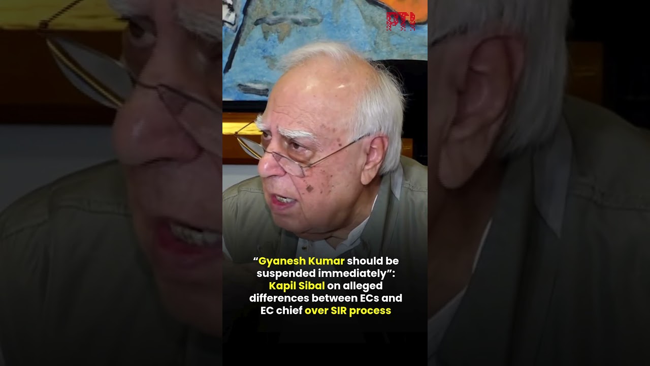 Kapil Sibal seeks Gyanesh Kumar's suspension, halt to SIR process