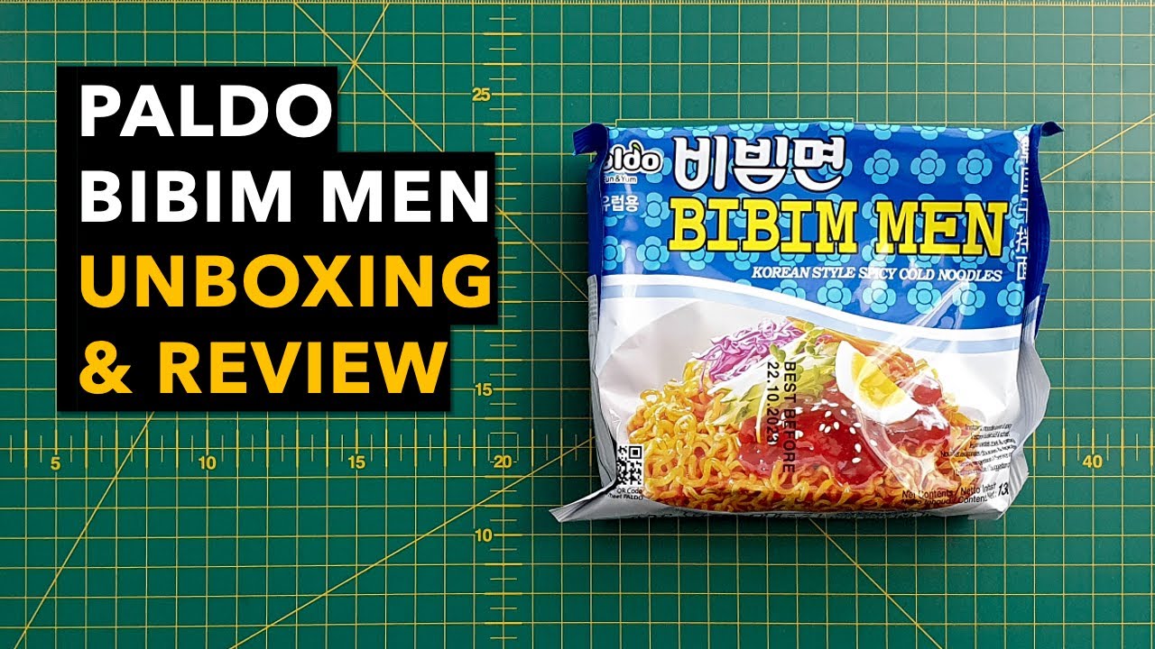 ICE COLD | Paldo Bibim Men ❄️ Spicy, sweet, cold noodles (Ramen Review)
