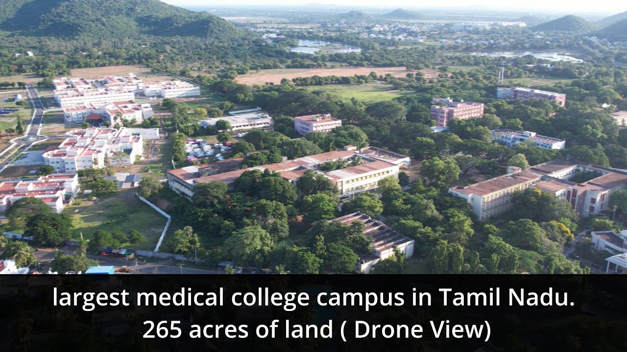 Chengalpattu Medical College | 265 acres of land | The largest medical College Campus in Tamil Nadu.