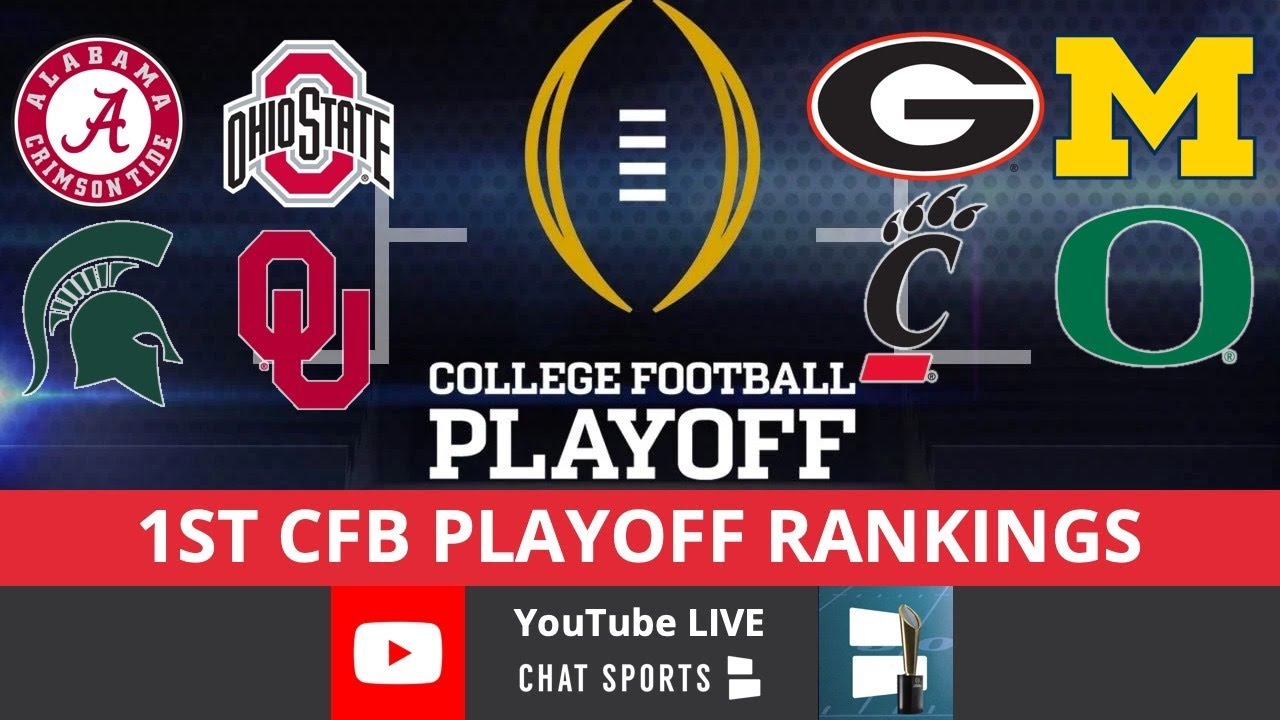 CFP Rankings Live With Harrison Graham & James Yoder (Nov. 2nd, 2021)