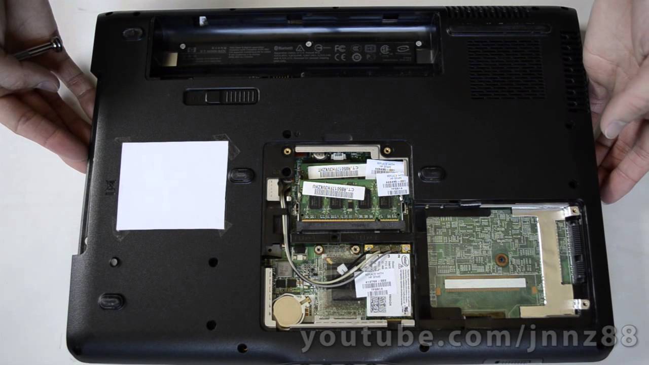 How to take apart and clean HP Pavilion DV6700 / DV6000 pt.4