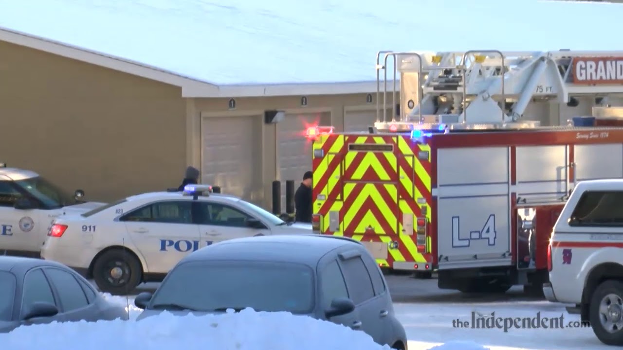 Raw video: Shooting at Continental Garden Apartments