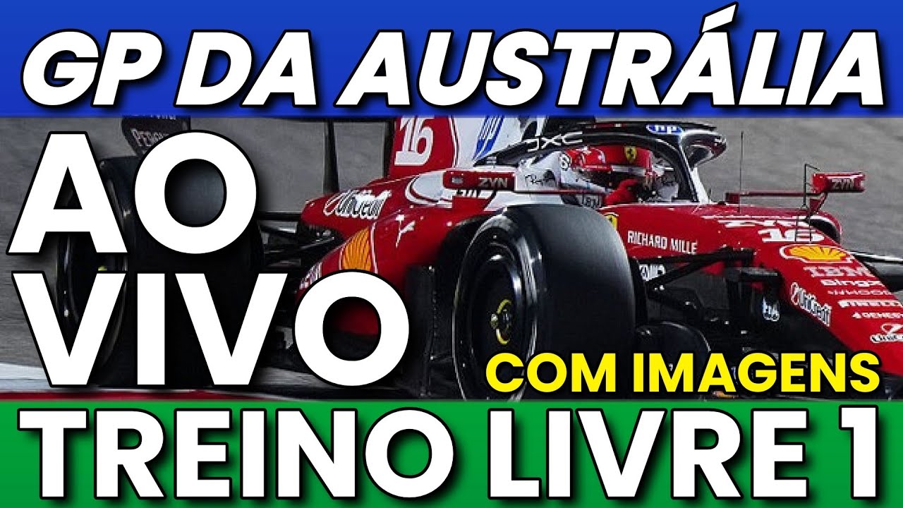 GP DA AUSTRALIA AO VIVO TL1 COM IMAGENS FORMULA 1 EN DIRECTO - F1 MANAGER 24 #f1hoje