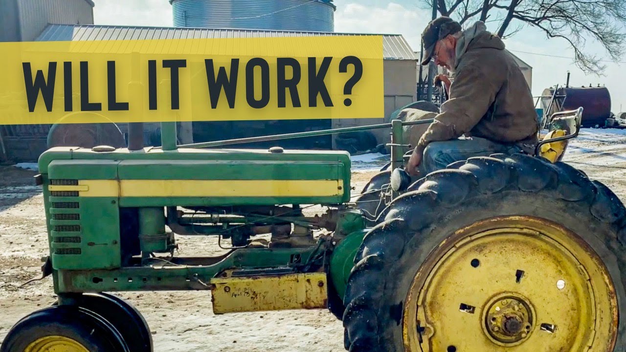 Putting Lights on An ANTIQUE Tractor!