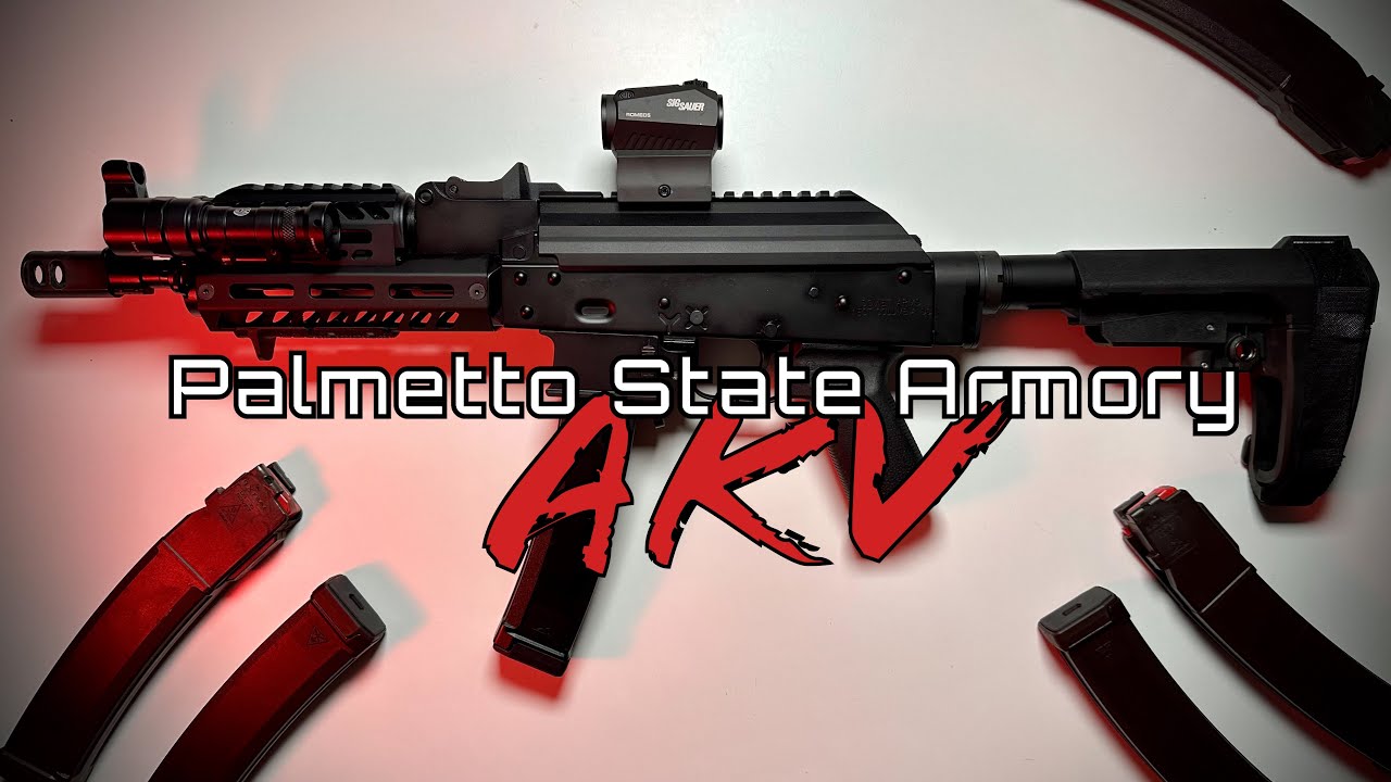 Распаковка // Обзор — Palmetto State Armory AKV
