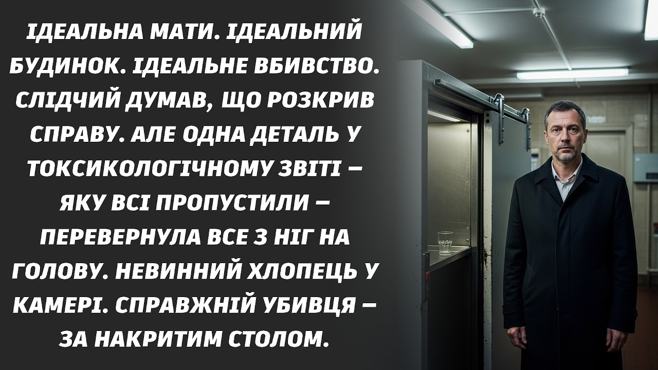 Ідеальна мати. Ідеальне вбивство. Слідчий знайшов те, що всі пропустили.