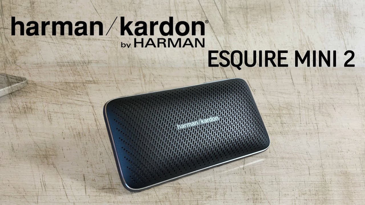 Обзор портативной колонки harman kardon esquire mini 2 /Review of portable speaker harman kardon