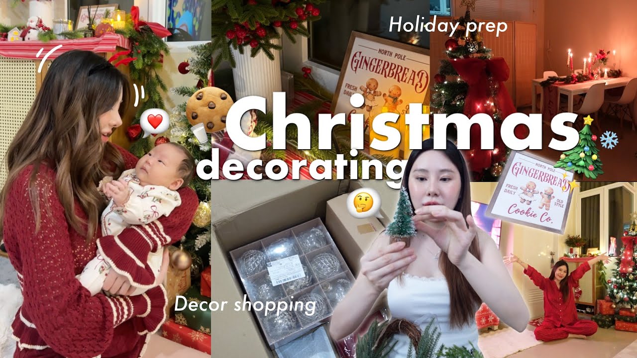 OUR FIRST CHRISTMAS DECORATING!🎄*ตกแต่งบ้านกับเจ้าจิ๋วและเพื่อนๆ*