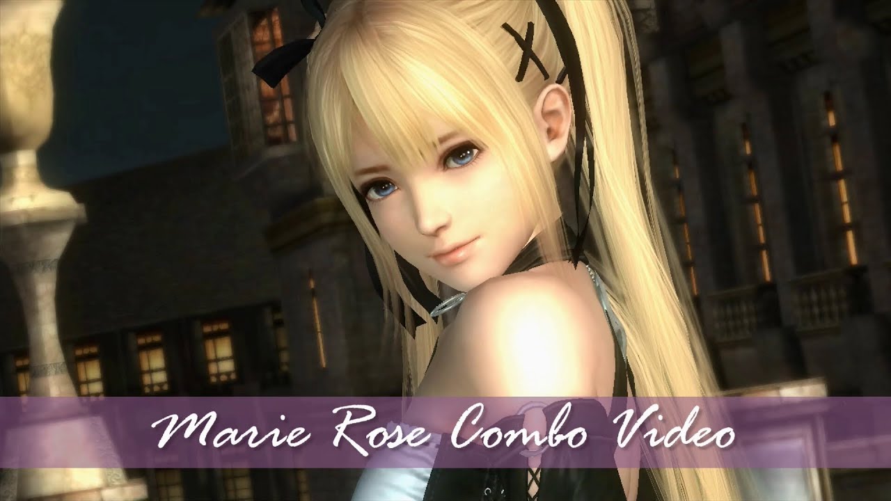 DOA5U Marie Rose Combo Video (applicable in DOA5LR)