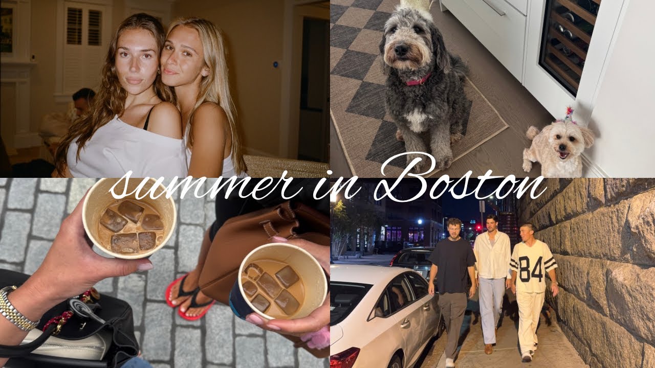 July in Boston! Friends, birthdays, new furniture and more!
