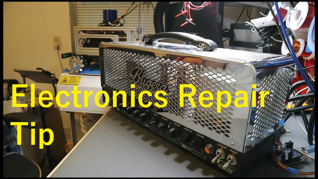 Electronics Repair Tip: Bugera Amp Repair