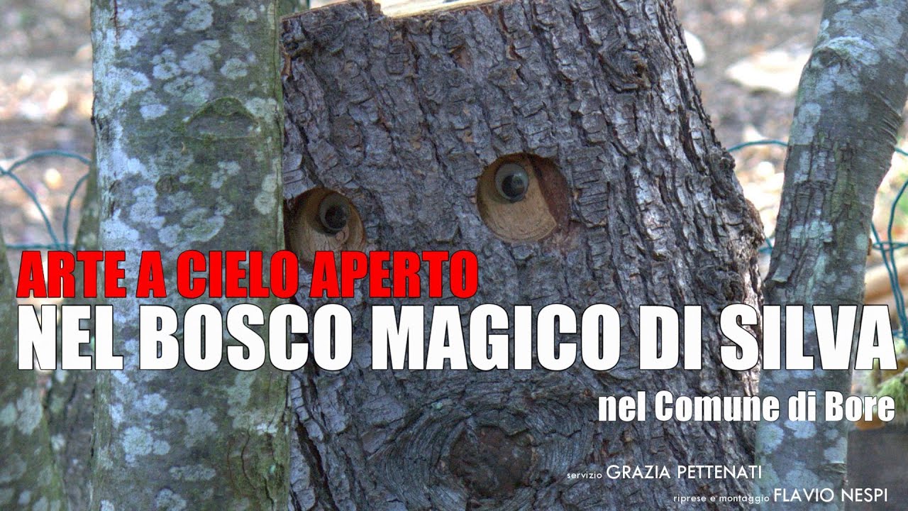 ARTE A CIELO APERTO NEL BOSCO MAGICO DI SILVA nel Comune di Bore