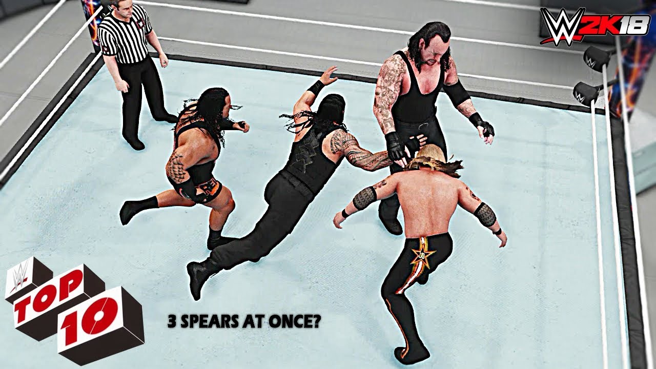 WWE 2K18 Top 10 Hot Rapid fire Finishers! Part 5