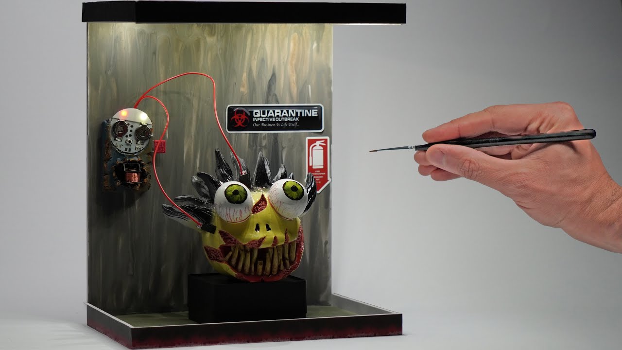Making a Creepy Monster with Polymer Clay