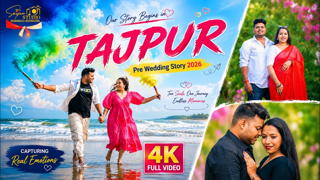 PARDESIYA | BEST PRE WEDDING SHOOT IN TAJPUR 2026 | SUPTI & PAVITRA | SAYAN STUDIO