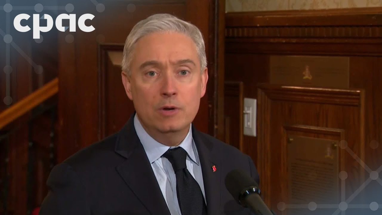 Minister Champagne speaks to media as cabinet retreat concludes – January 23, 2026