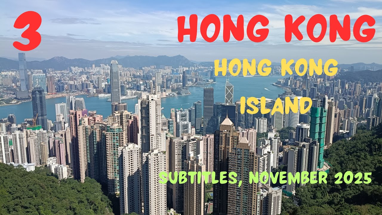 Hong Kong Island, Victoria Peak, Central-Mid-Levels Escalators, Man Mo Temple, Monster Building.