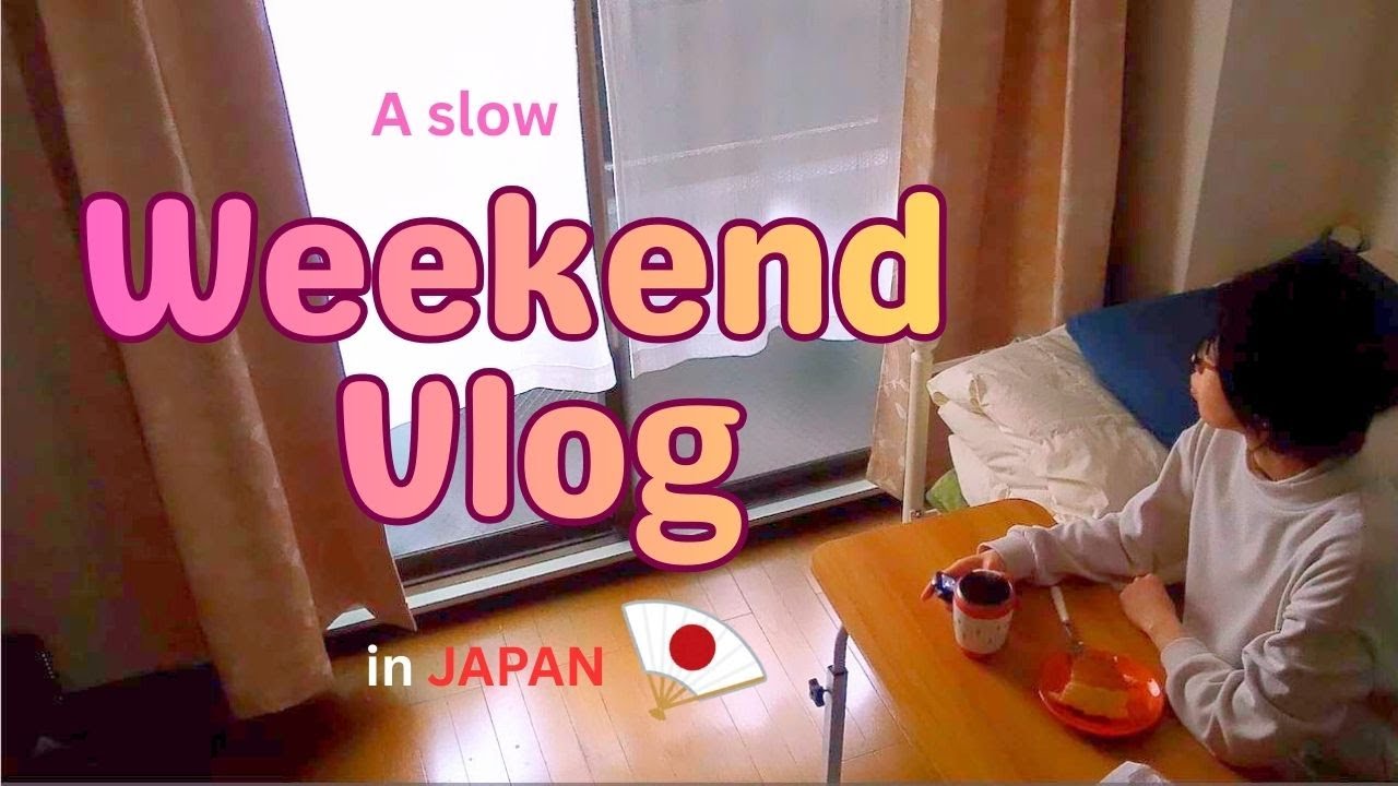 A Cozy Weekend in Japan 🇯🇵 | Windows Shopping, Tea Time & Self-Care Vlogs