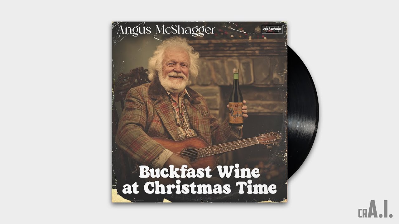 Buckfast Wine at Christmas Time - Angus McShagger