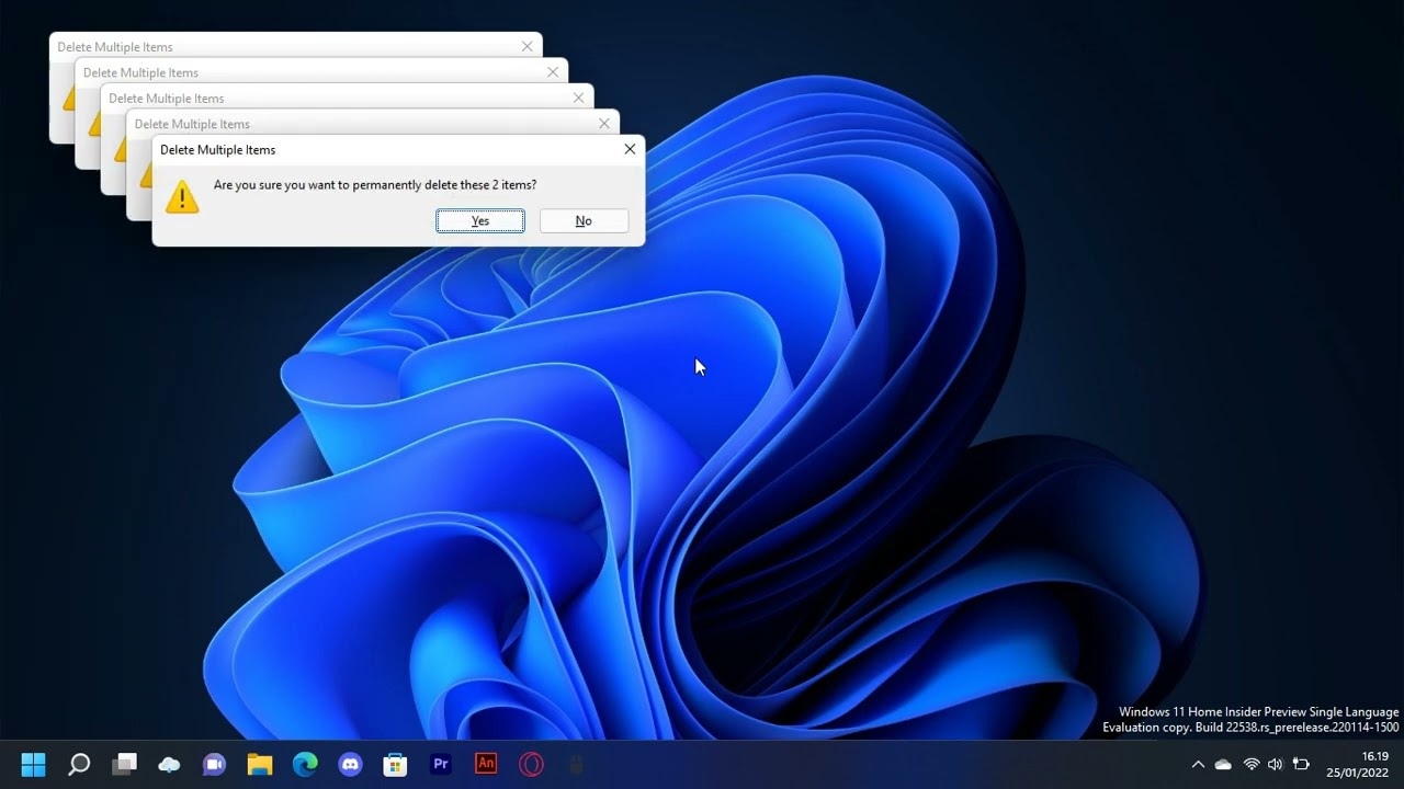Windows 11 Crazy Error Vol.2 (Road to 400 Subs!)