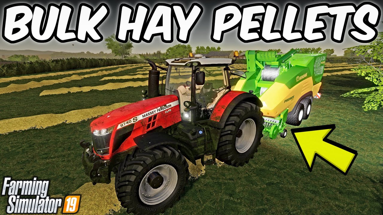 Making Hay Pellets & Selling Direct! | Sandy Bay | Farming Simulator 19