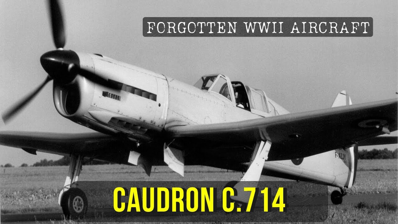 Caudron C.714 Cyclone: ​​забытый французский истребитель Второй мировой войны