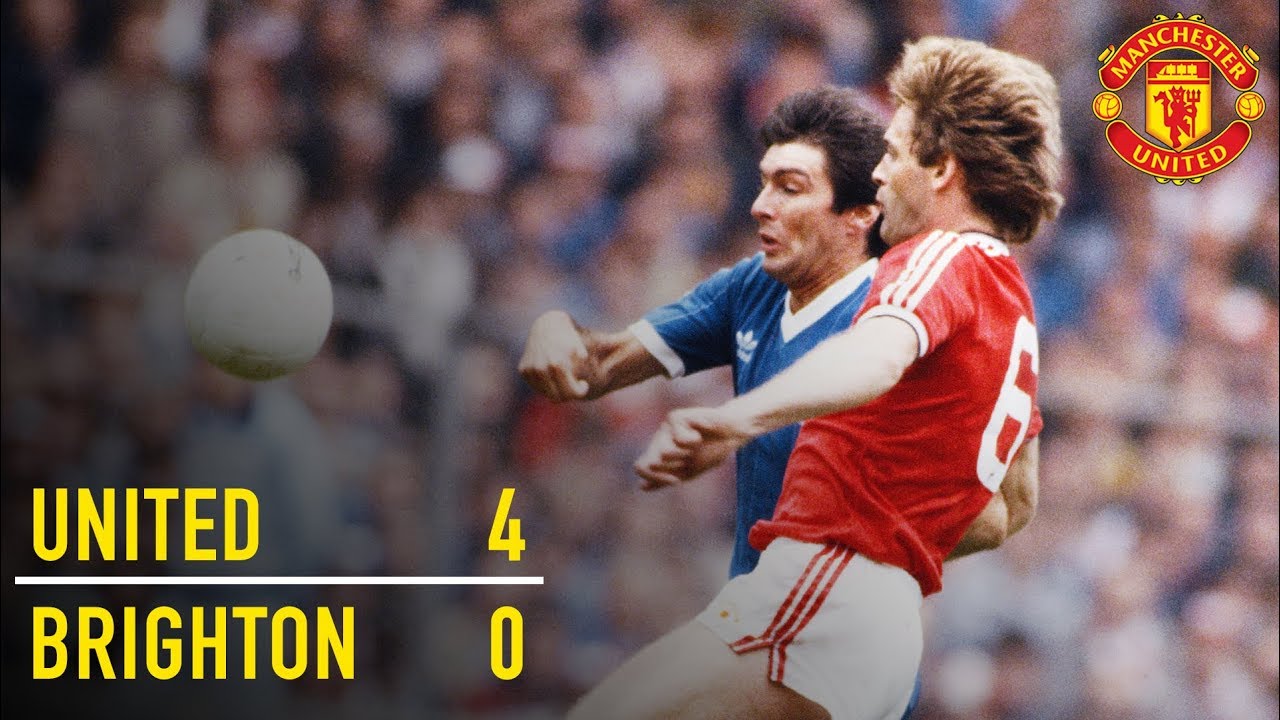Manchester United 4-0 Brighton (1983) | FA Cup Classic | Manchester United