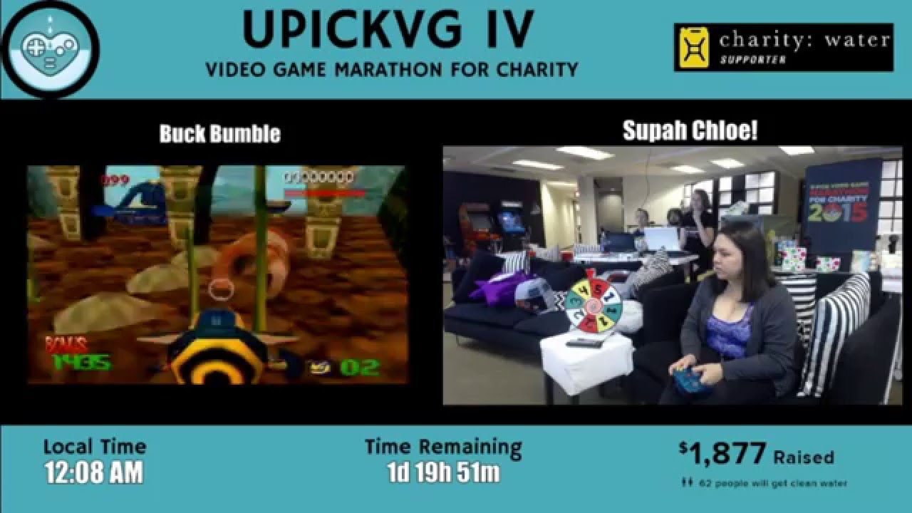 UPickVG IV (2015) - Hour 5: Buck Bumble with SuperChloe