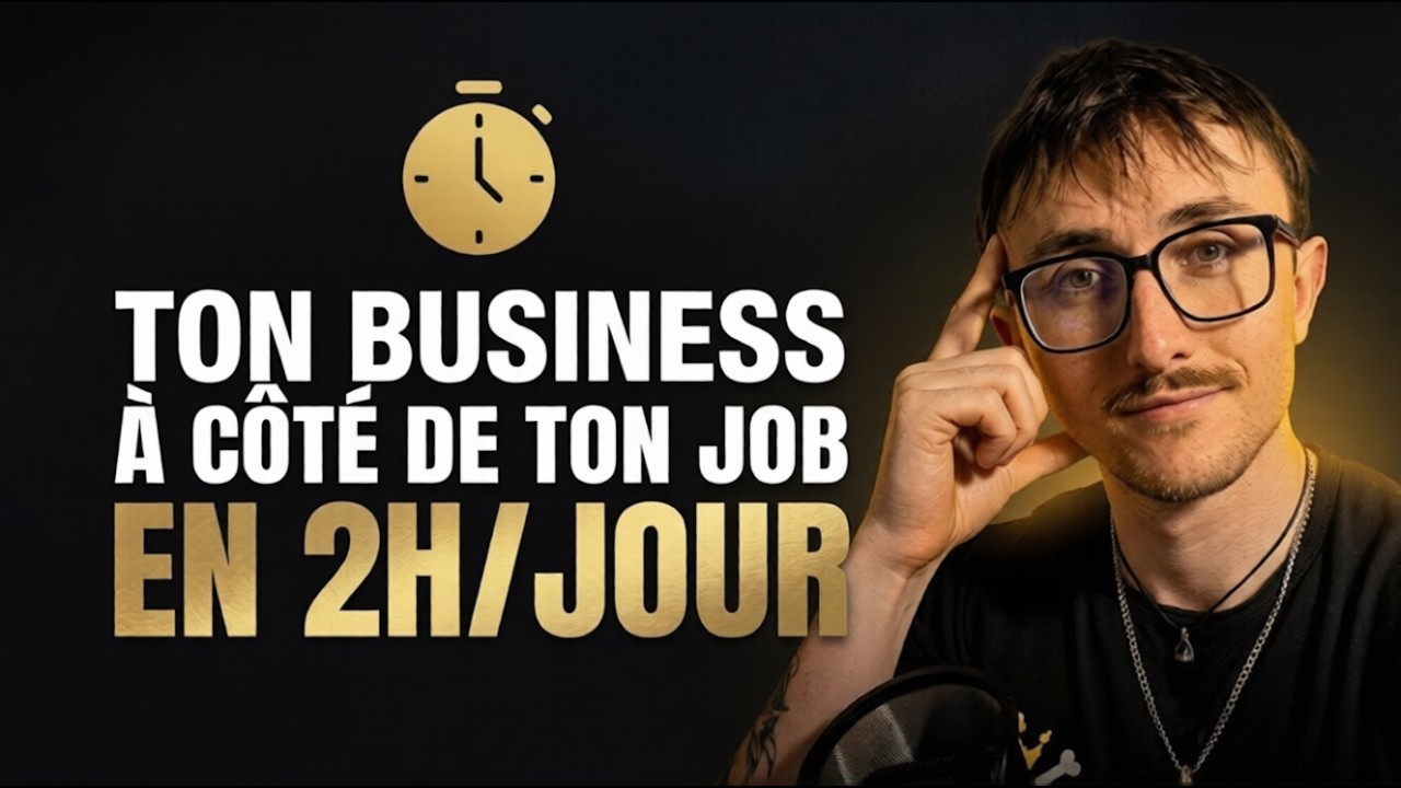 Lancer une Agence Marketing + IA en 2h/jour (M&eacute;thode compl&egrave;te)