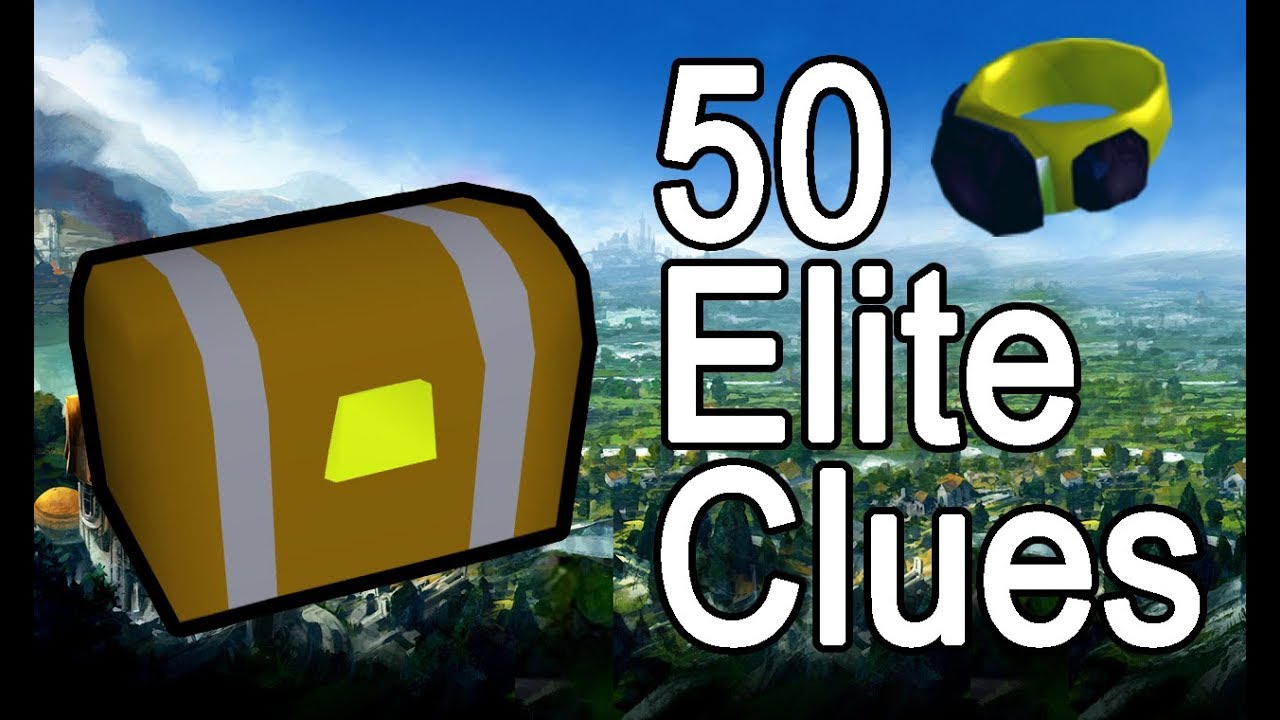 Doing 50 Elite Clue Scrolls Using Luck of The Dwarves