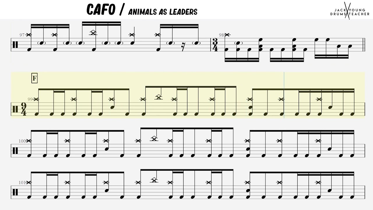 Animals as Leaders - CAFO - Drums 🥁