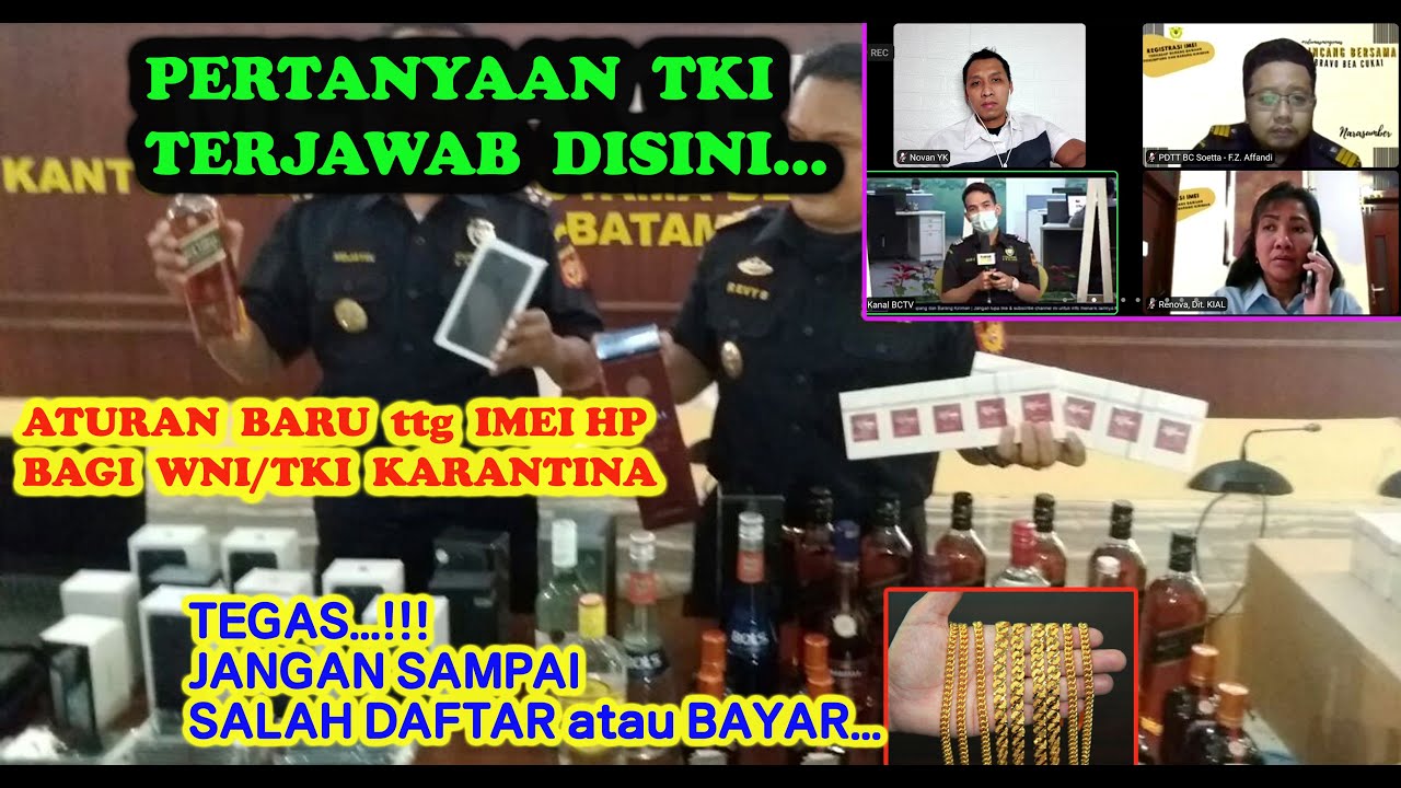 PAJAK EMAS DAN BARANG BAWAAN | SESI TANYA JAWAB DENGAN BEA CUKAI