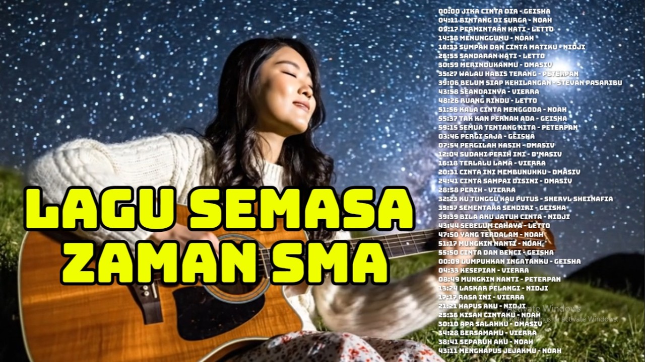 ✨indo hits masa masa SMA nostalgia 🎶💖☕