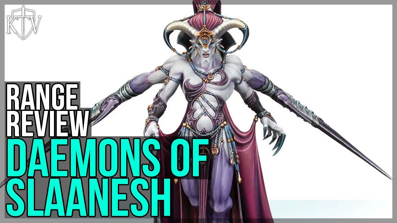 Warhammer 40,000 Range Review: Daemons Of Slaanesh