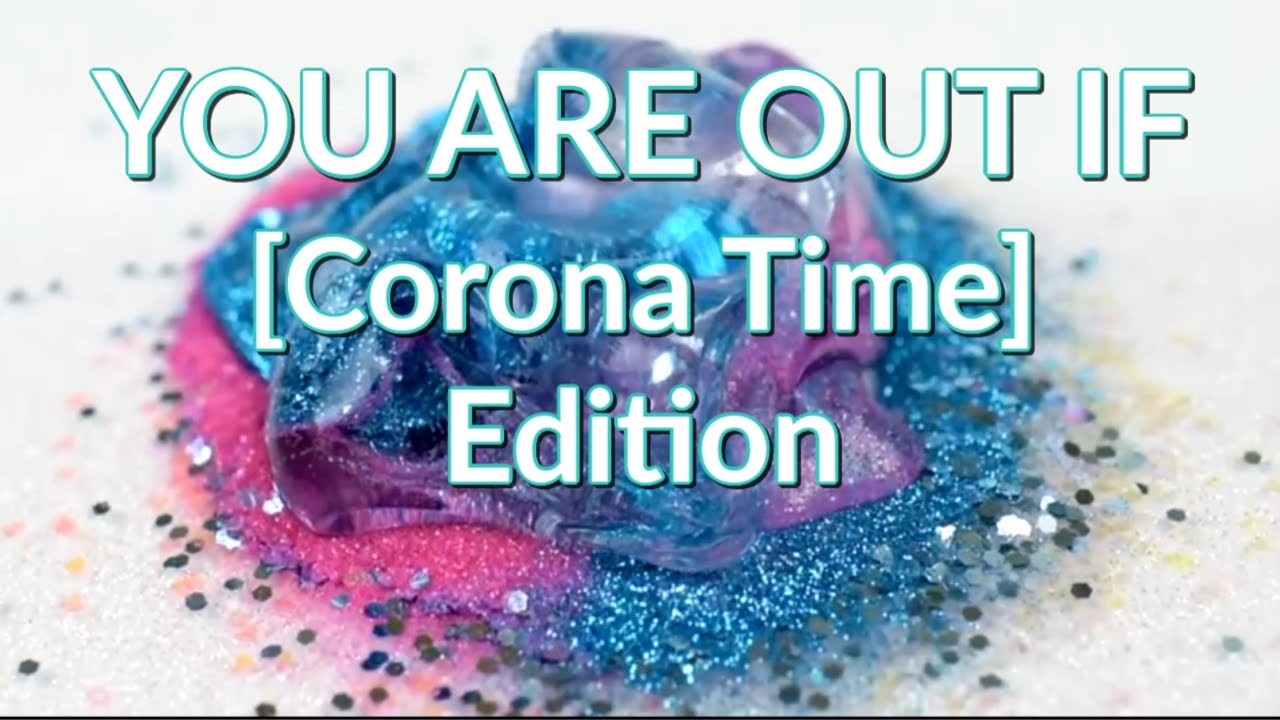 IN OR OUT SLIME GAME 💦 CORONA TIME EDITION #StayHome