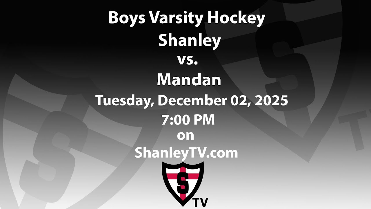 Boys Varsity Hockey: Shanley vs. Mandan