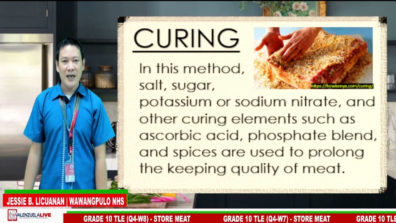 GRADE 10 TLE  COOKERY Q4  W8 - STORE MEAT